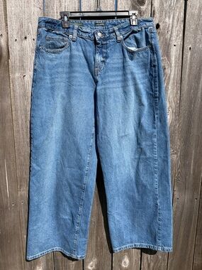 wild fable Relaxed Wide-Leg Jeans in Blue Denim